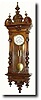 C.1890, German, Thomas Haller, Schwenningen, 2-weight wall regulator