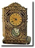 C.1882, Yale Clock Co, New Haven, Conn., miniature cast iron timepiece