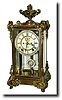 C.1902, Ansonia Clock Co., "Coronet" Crystal Regulator,