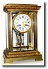 C.1900, French, "A-1", for Tiffany and Co (signed), fancy crystal regulator