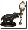 C.1910, German, Junghans, Elephant Swing clock,