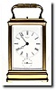 C.1885, French, Drocourt, Paris, for Henry Capt, Geneve, brass cased carriage clock,