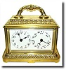 C.1910, Japan, Unusual Calendar Carriage clock,