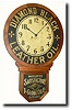 C.1897, Baird Clock Co., Chicago, Ill. advertising clock.
