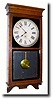 C.1915, Sessions Clock Co, Forestville, Conn, Oak Cased Store Regulator