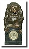 C.1920, German, Junghans, "Monkey Business" novelty clock.
