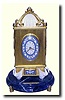 C.1984, Swiss, Faberge, "Swan Lake Musical Clock"