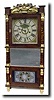 C.1938, Upson, Merrimans and Co., Bristol, Conn, triple deck shelf clock, restored.