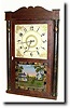 C.1835, Henry Terry, Plymouth, Conn short transitional shelf clock