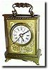 C.1890, German, Lenzkirch Carriage Clock