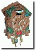 C.1934 (dated), August C. Keebler, Chicago, Cuckoo Clock