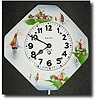 C.1930, Newark Clock Co., USA, 110v. electric kitchen clock,