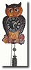 C.1950, Japan, Tezuka Clock Co, POPPO, blinking eye clock