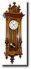 C.1905, Swiss, Japy Freres, Walnut Wall regulator in the Alt Deutsch style.