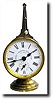 C.1890, French, Conical (rotary) clock