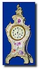 C.1905, Royal Bonn "La Grande" Porcelain china mantel clock