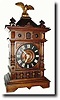 C.1920, An interesting fusee Shelf Cuckoo clock