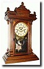 C.1875, Welch, Spring and Co., "SCALCHI" walnut shelf clock