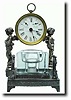 C.1885, Ansonia Clock Co., Gem Ink Clock