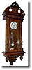C.1900, German, Walnut "R-A" regulator