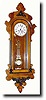 C.1880, French, Japy Freres, Walnut Wall regulator