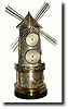 C.1880, French "Windmill", from the Industrial Series of animated clocks,