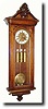 C.1890, German, Gustav Becker, 3-weight grand sonnerie wall regulator