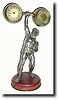 C.1885, French, "Jerez de la Frontera" figural clock