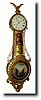 Mixed lot: A period Girandole case,