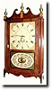 C.1828, Unknown, Pillar and Scroll clock