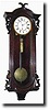 C.1870, German, Lenzkirch 1-weight wall regulator No. 83,