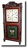 C.1830, Eli Terry and Sons, Plymouth, Conn, Column and Splat Mantel clock
