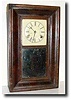 C.1845, Wm.S. Johnson , New York label on mini Fusee "OG" shelf clock