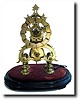 C.1855, English, Fusee Skeleton Clock,
