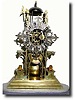 C.1870, English, J. Smith and Sons, passing strike fusee skeleton clock