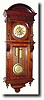 C.1910, Czech, Gustav Becker, 2-Weight wall regulator in the Alt Deutsch style.