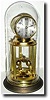 C.1910, German, Franz Voseler, 30-day, miniature "Louvre" torsion mantel clock.