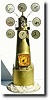 C.1900, German, Junghans, World Time clock