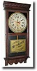C.1920, E. Ingraham 8-day Oak "NORTHWESTERN" calendar clock