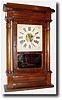 C.1845, Wm S. Johnson, 16 Cortlandt St., shelf clock