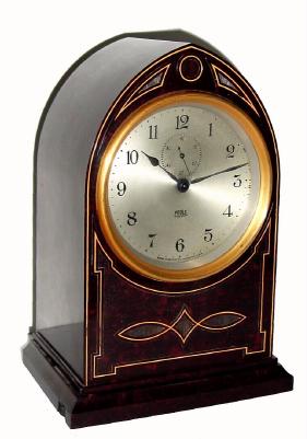 C.1932 Poole Manufacturing Co., NY, MELROSE, Battery timepiece. — Antique Clocks Price Guide