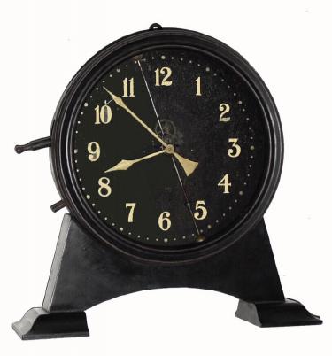 C.1921, English, Weight Driven Clock with compound dumb-bell pendulum. — Antique Clocks Price Guide