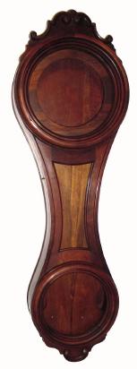 C.1975, Reproduction No. 6 E. Howard figure 8 case in walnut. — Antique Clocks Price Guide