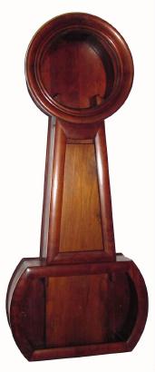 C.1975, Reproduction No. 1 Howard Banjo case in cherry. — Antique Clocks Price Guide
