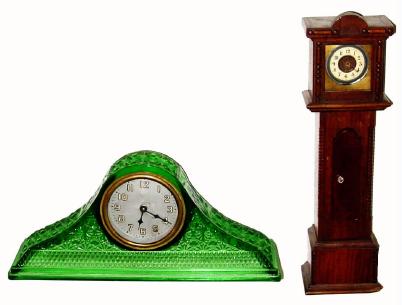 Mixed lot of two: — Antique Clocks Price Guide