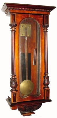 Case only: C.1875 German, Alt Deutsch Vienna regulator case. — Antique Clocks Price Guide