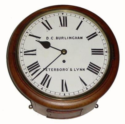 C.1890, English, 8-day fusee wall timepiece in very good restored condition. — Antique Clocks Price Guide