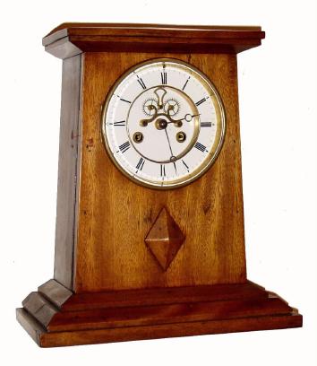 C.1890 French double escape wheel, 8-day time/strike mantel clock (uncommon). — Antique Clocks Price Guide