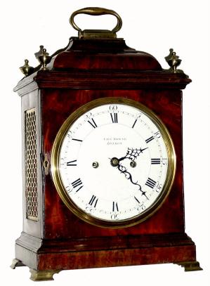 C.1777, Charles Howse, London, 2-fusee bracket clock, 8-day time and strike. — Antique Clocks Price Guide