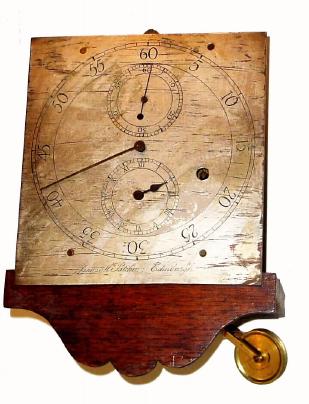 Movement only, C.1880, Scottish, James McLatchie, Edinburgh, 8-day Astro regulator timepiece. — Antique Clocks Price Guide